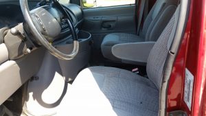 1999 Ford E350 Maxi Cargo Van Interior